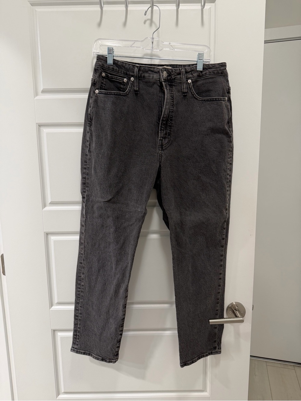 Madewell Charcoal Washed Curvy Perfect Vintage Jeans Size 31
